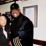 Ronnie Canada with Otis Williams of The Temptations